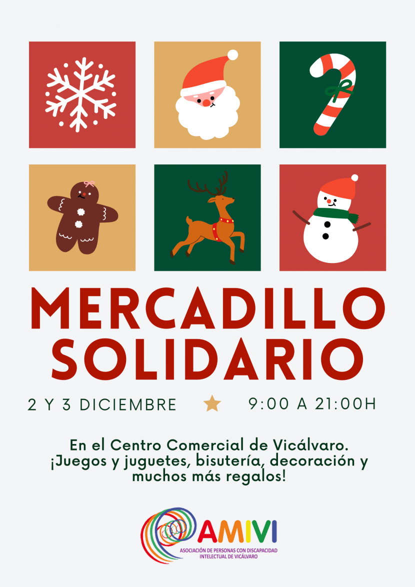 Mercadillo Solidario Vicálvaro Madrid